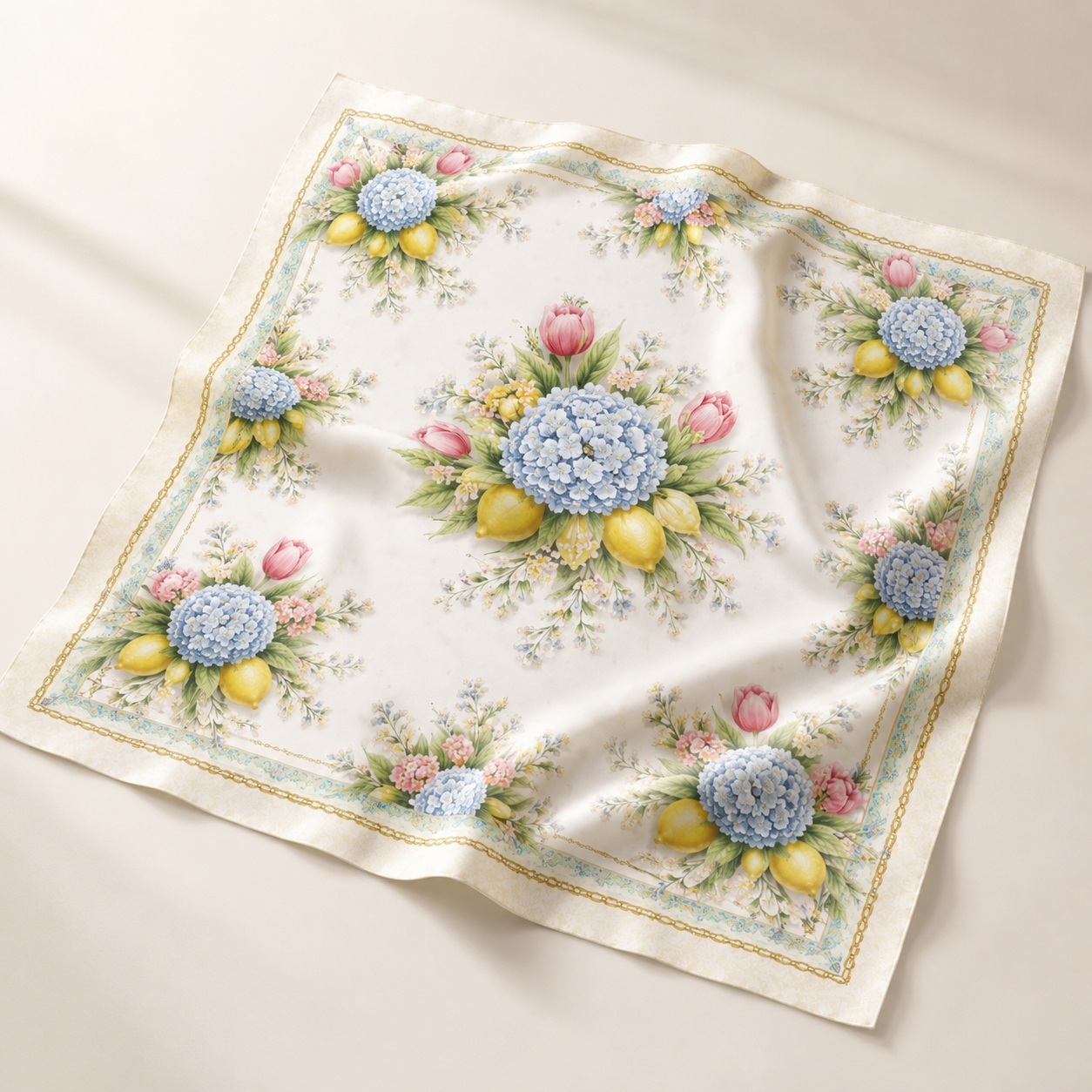 Summer garden scarf