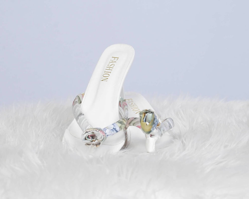 Summer garden Floral heels