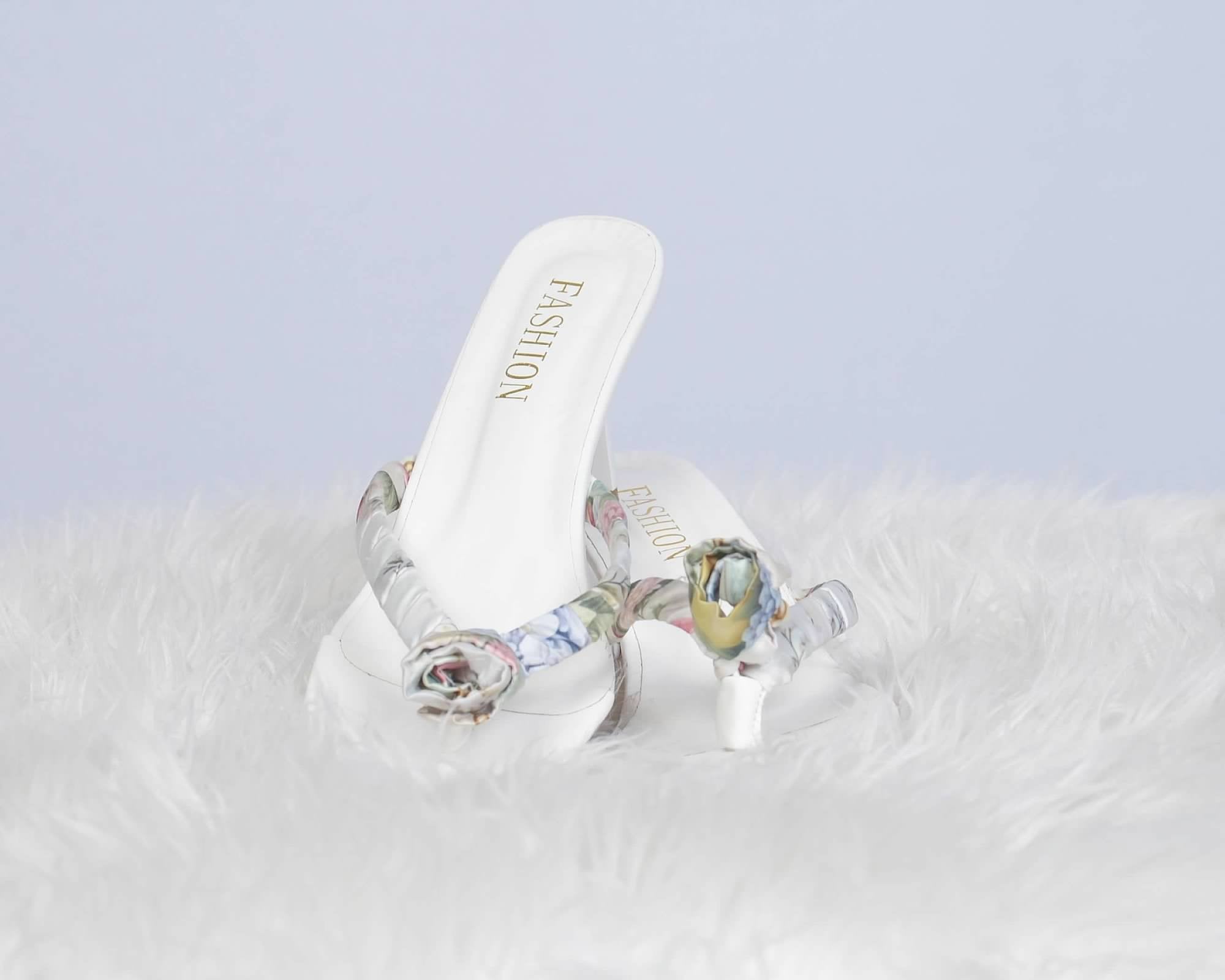 Summer garden Floral heels